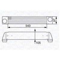 351319202720 MAGNETI MARELLI Интеркулер