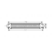 FT4355 AVA QUALITY COOLING Интеркулер