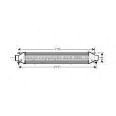 FT4355 AVA QUALITY COOLING Интеркулер