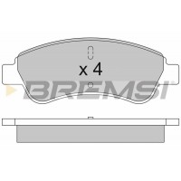 BP3504 BREMSI Комплект гальмівних колодок дисковий гальм