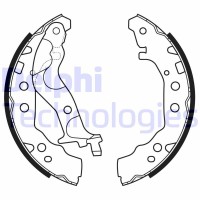 LS2175 DELPHI Комплект гальмівних колодок