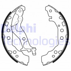 LS2175 DELPHI Комплект гальмівних колодок