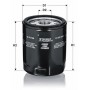 OL41ADM TECNECO FILTERS Масляний фільтр