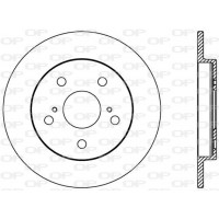 BDA2397.10 OPEN PARTS Гальмівний диск