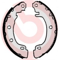 S 68 522 BREMBO Комплект гальмівних колодок