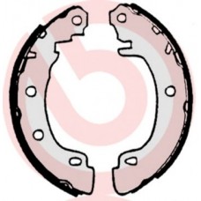 S 68 522 BREMBO Комплект гальмівних колодок