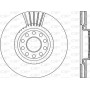 BDR1942.20 OPEN PARTS Гальмівний диск