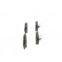 0 986 494 837 BOSCH Комплект гальмівних колодок дисковий гальм