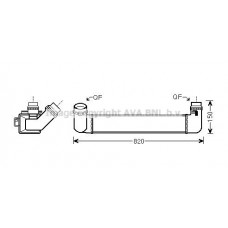 RTA4461 AVA QUALITY COOLING Интеркулер