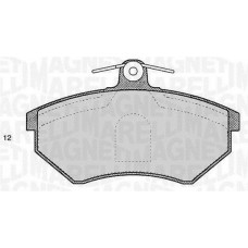 363916060806 MAGNETI MARELLI Комплект гальмівних колодок дисковий гальм