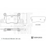 ADBP420059 BLUE PRINT КомплеК т гальмівних колодок, дискове гальмо
