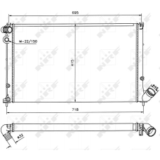 WG1723111 WILMINK GROUP Радіатор охолодження двигуна