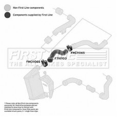 Трубка наддуваемого повітря FIRST-LINE FTH1100