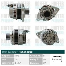 H55351000 HOFFER Генератор