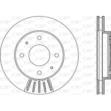 BDA1870.20 OPEN PARTS Гальмівний диск