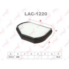 LAC-1220 LYNXauto Фільтр повітря у внутрішньому просторі