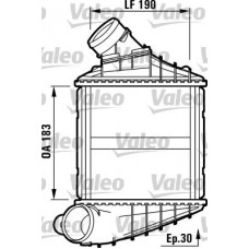817459 VALEO Интеркулер
