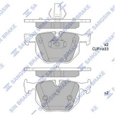 SP2165 Hi-Q Комплект гальмівних колодок дисковий гальм