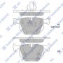 SP2165 Hi-Q Комплект гальмівних колодок дисковий гальм