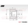 72940004 MAXTECH Поршень корпус скоби гальма