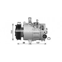 HYAK498 AVA QUALITY COOLING Компресор кондиціонера