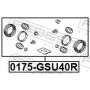 0175-GSU40R FEBEST Ремкомплект, Гальмівний супорт