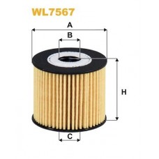 WL7567 WIX FILTERS Масляний фільтр