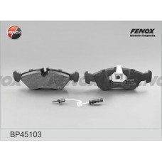 BP45103 FENOX Комплект гальмівних колодок дисковий гальм