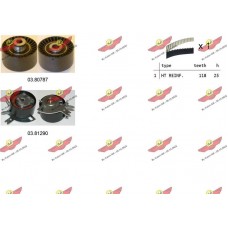 04.5264 AUTOKIT Комплект ременя ГРМ