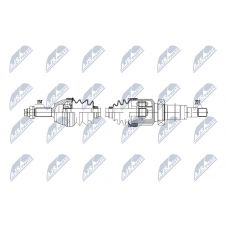 NPW-FR-030 NTY Привідний вал