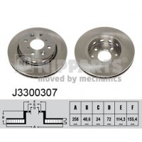 J3300307 NIPPARTS Гальмівний диск