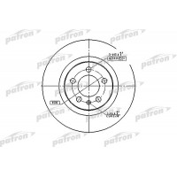 PBD4027 PATRON Гальмівний диск