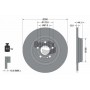 BDS1628 BENDIX Braking Гальмівний диск