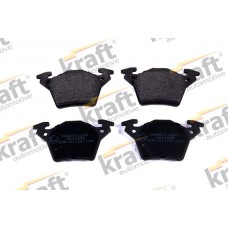 6011098 KRAFT AUTOMOTIVE Комплект гальмівних колодок дисковий гальм