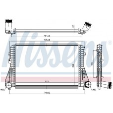 Интеркулер NISSENS 96234