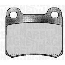 363916060304 MAGNETI MARELLI Комплект гальмівних колодок дисковий гальм