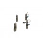 0 986 494 465 BOSCH Комплект гальмівних колодок дисковий гальм