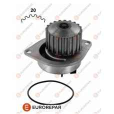 1637172180 EUROREPAR Водяний насос охолодження двигуна