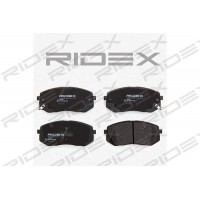 402B0039 RIDEX Комплект гальмівних колодок дисковий гальм