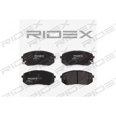 402B0039 RIDEX Комплект гальмівних колодок дисковий гальм