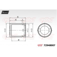72948007 MAXTECH Поршень корпус скоби гальма