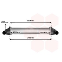 59004164 VAN WEZEL Интеркулер