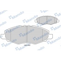 MBF015877 MANDO Комплект гальмівних колодок дисковий гальм