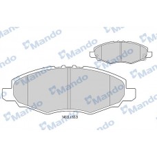 MBF015877 MANDO Комплект гальмівних колодок дисковий гальм