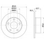 PCD10092 DON Гальмівний диск