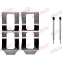 109-0987 QUICK BRAKE Комплектуючі колодки дискового гальма