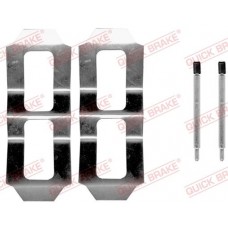 109-0987 QUICK BRAKE Комплектуючі колодки дискового гальма