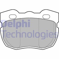 LP599 DELPHI КомплеК т гальмівних колодок, дискове гальмо