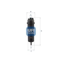 31.A33.00 UFI Паливний фільтр