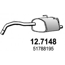 12.7148 ASSO Глушник вихлопних газів кінцевий